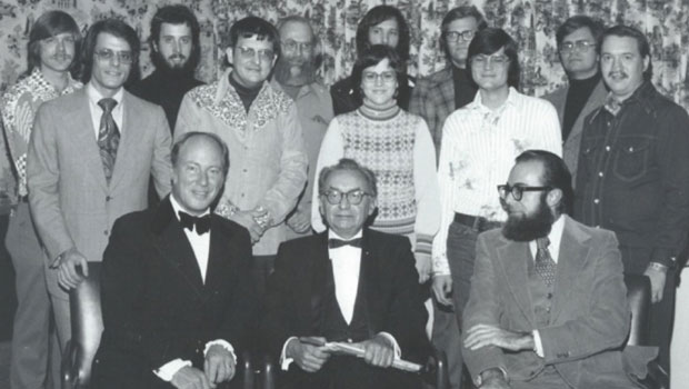 First Annual Composers’ Symposium of Wind Music, November 13, 1976. Persichetti, guest composer. image