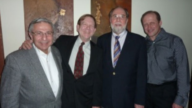 2012, Leon Gregorian, Ron Newman, Jere Hutchenson, and Phil Sinder. image
