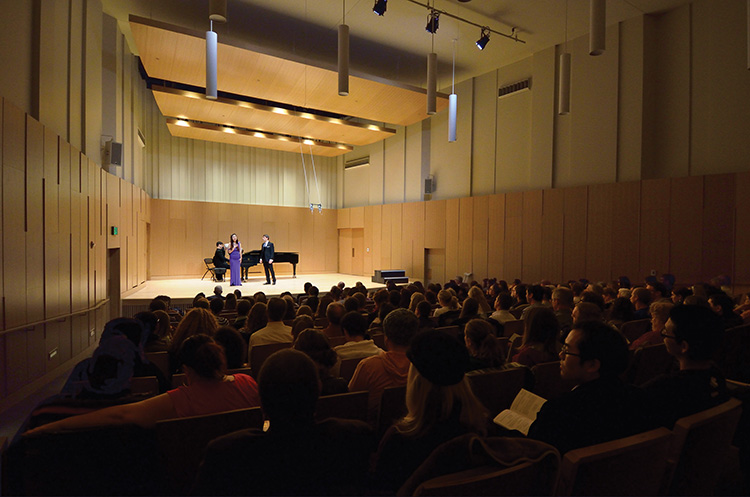 Cook recital hall 