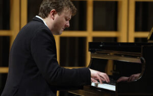 Romantic Masterpieces. Eric Zuber playing the piano.