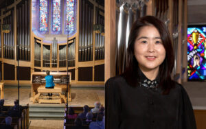 Echoes of Majesty: Organ Transcriptions. Image of Organist Hae Won Jang.