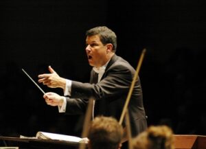 Man conducting 