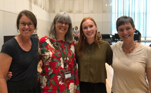 MSU faculty members smiling for a photo