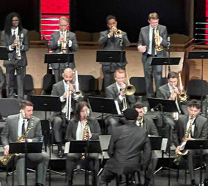 MSU students performing on stage 