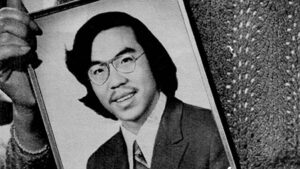 Black and white headshot of Vincent Chin