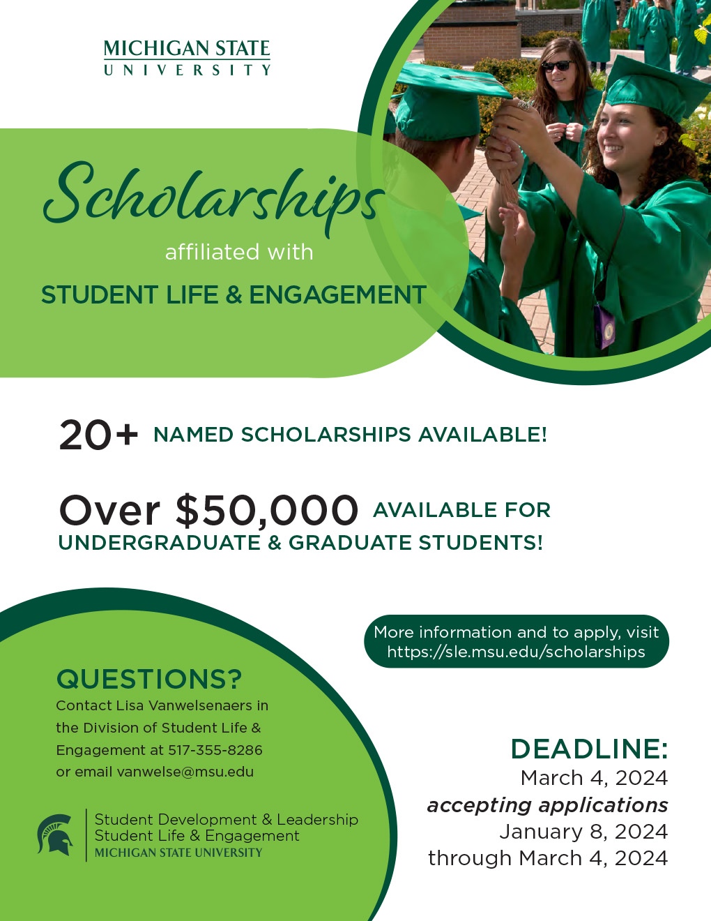 SLE scholarships brochure