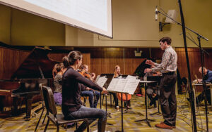 Woodward String Quartet Reading Session