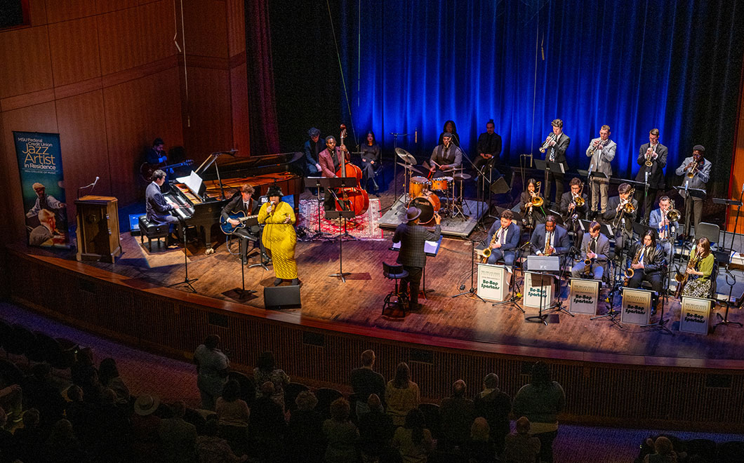 MSU Jazz Orchestra performs