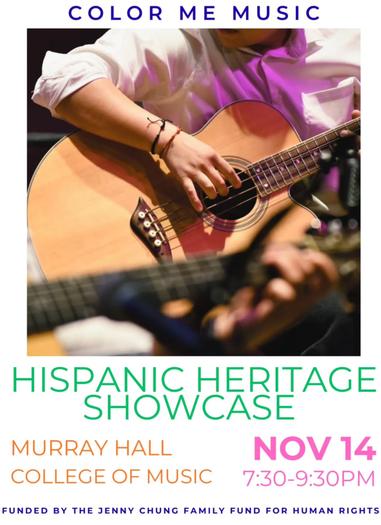 poster: Hispanic Heritage Showcase Nov. 14