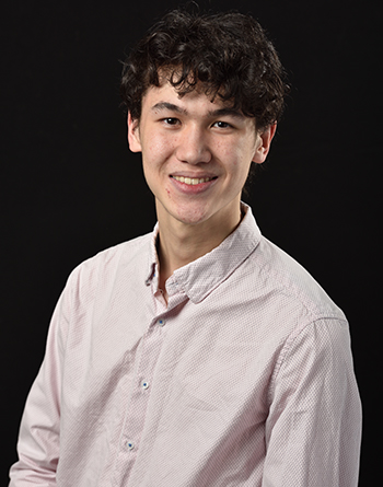 person in a collared shirt